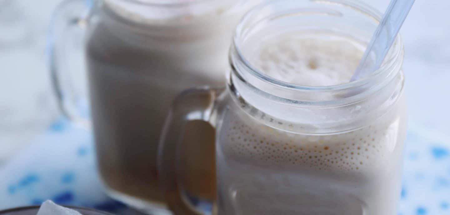 Lækker cremet iskaffe shake