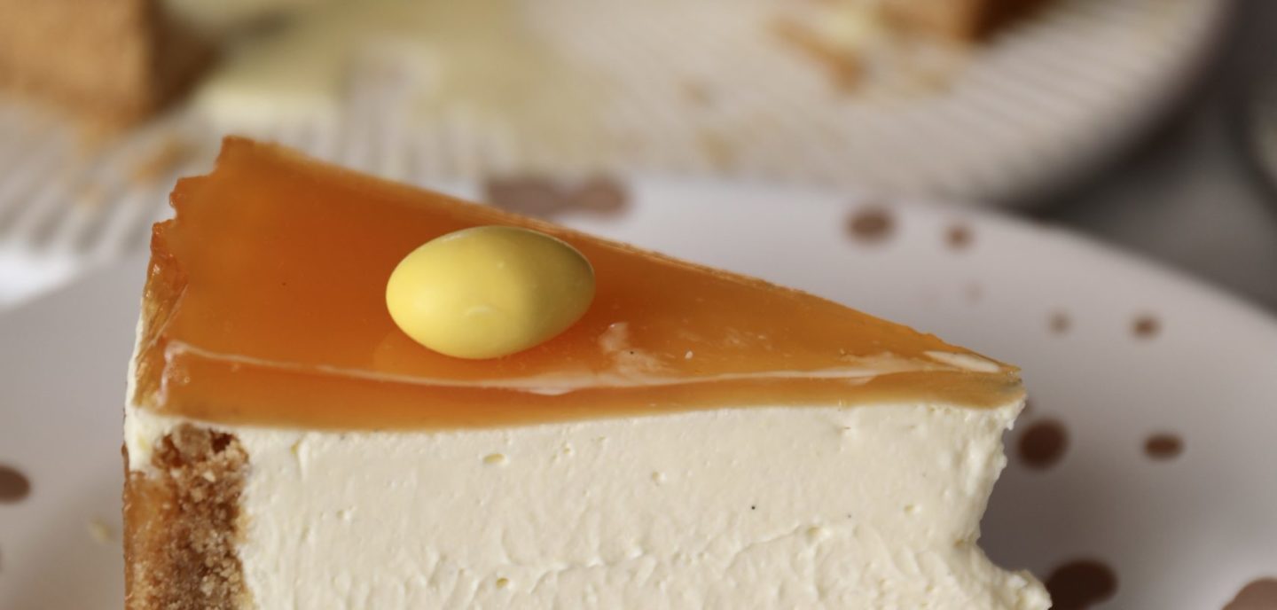 Cheesecake med passionsfrugt