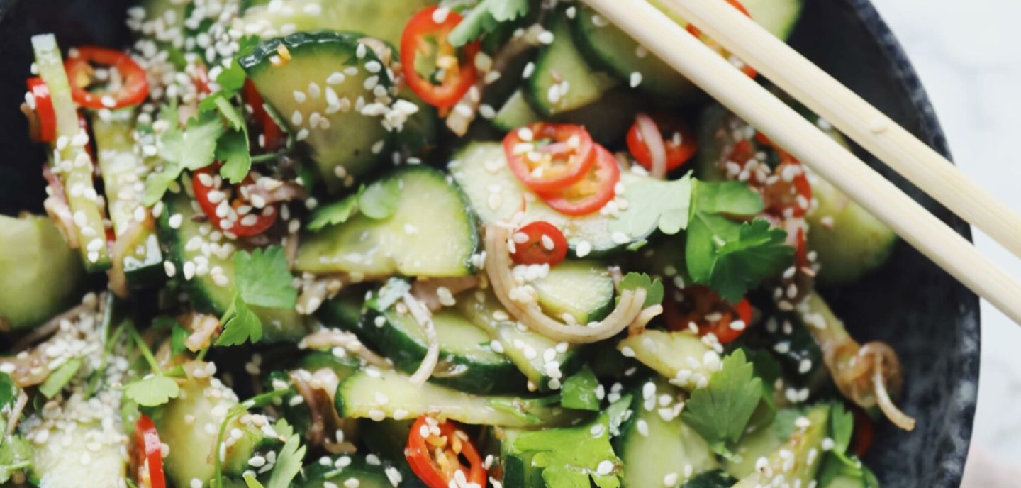 Asiatisk agurkesalat