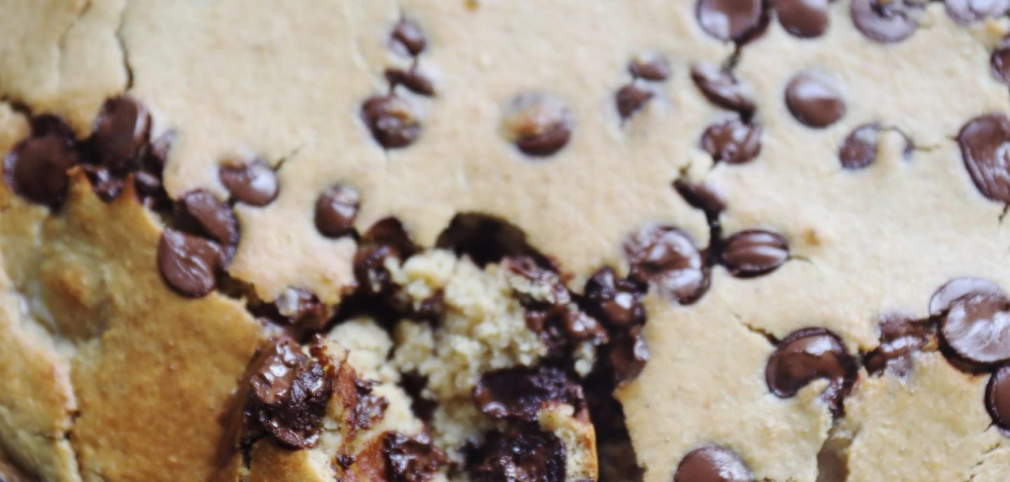 Bagt cookie dough havregrød