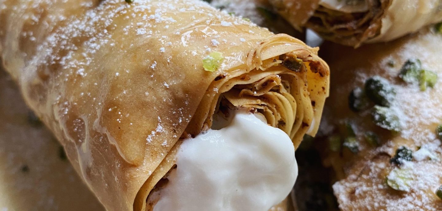 Baklava med is (saragli)