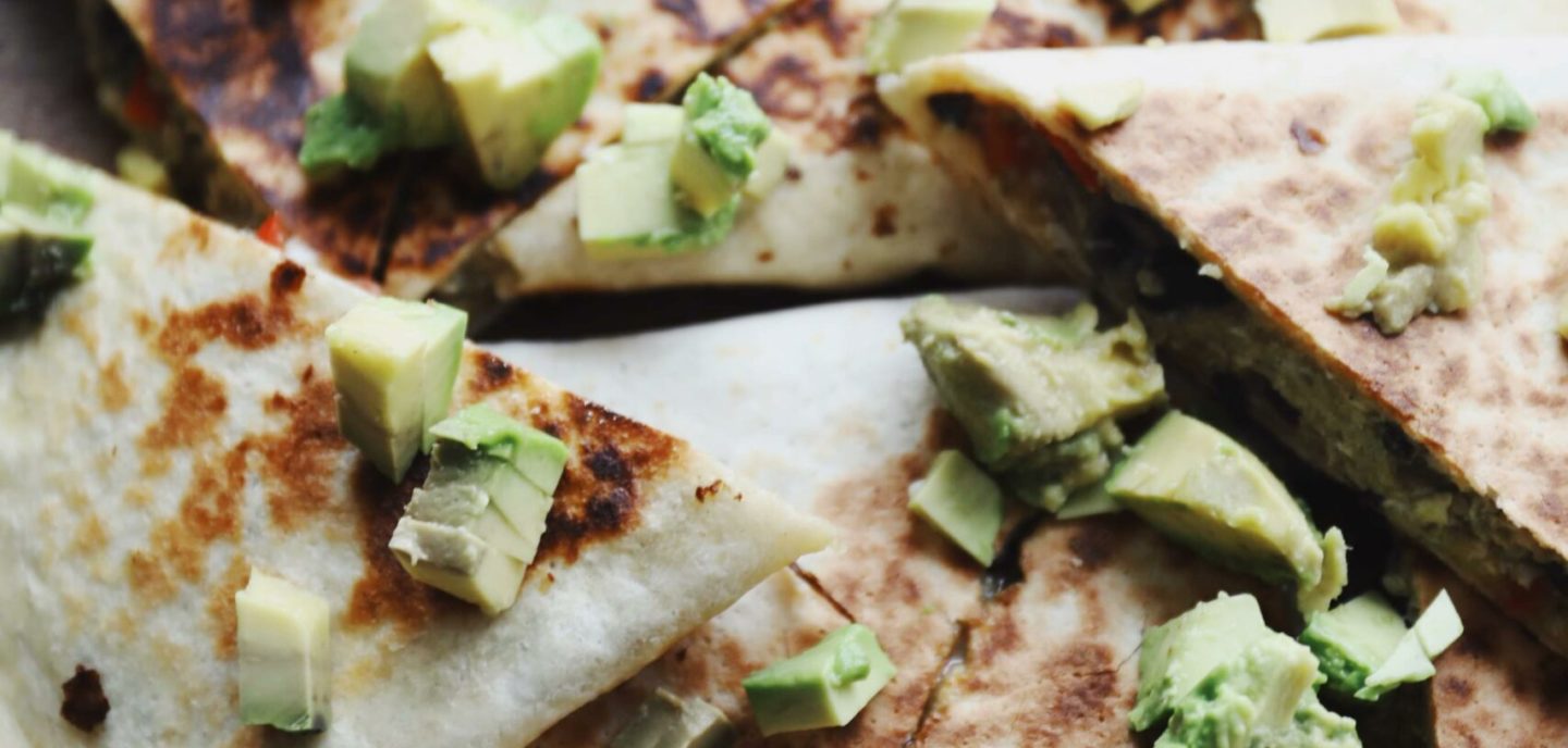 Breakfast quesadillas med æg og peberfrugt