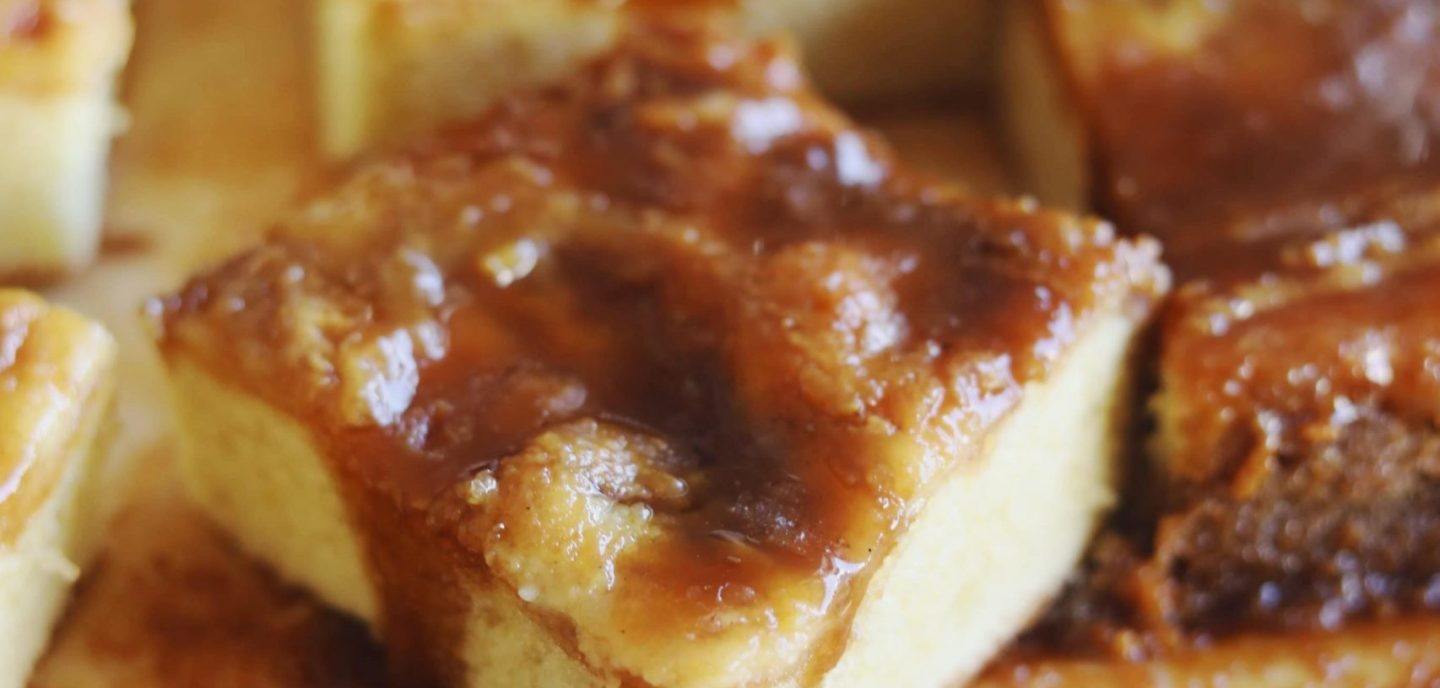 Brunsvigerkage med kagecreme