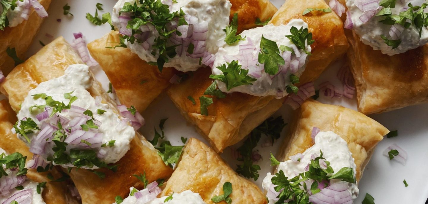 Butterdej med olivencreme