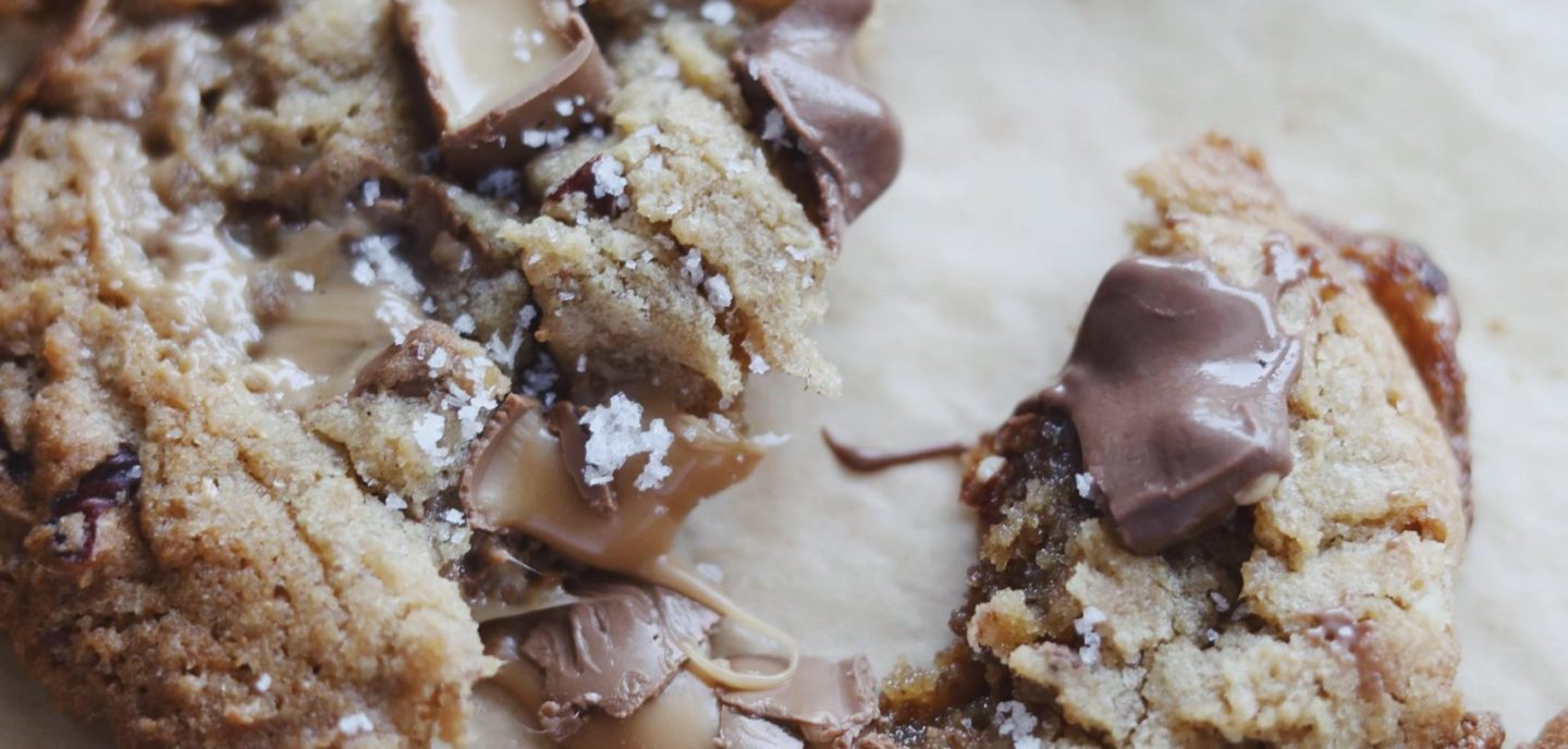 Cookies med Dumle og pekannødder