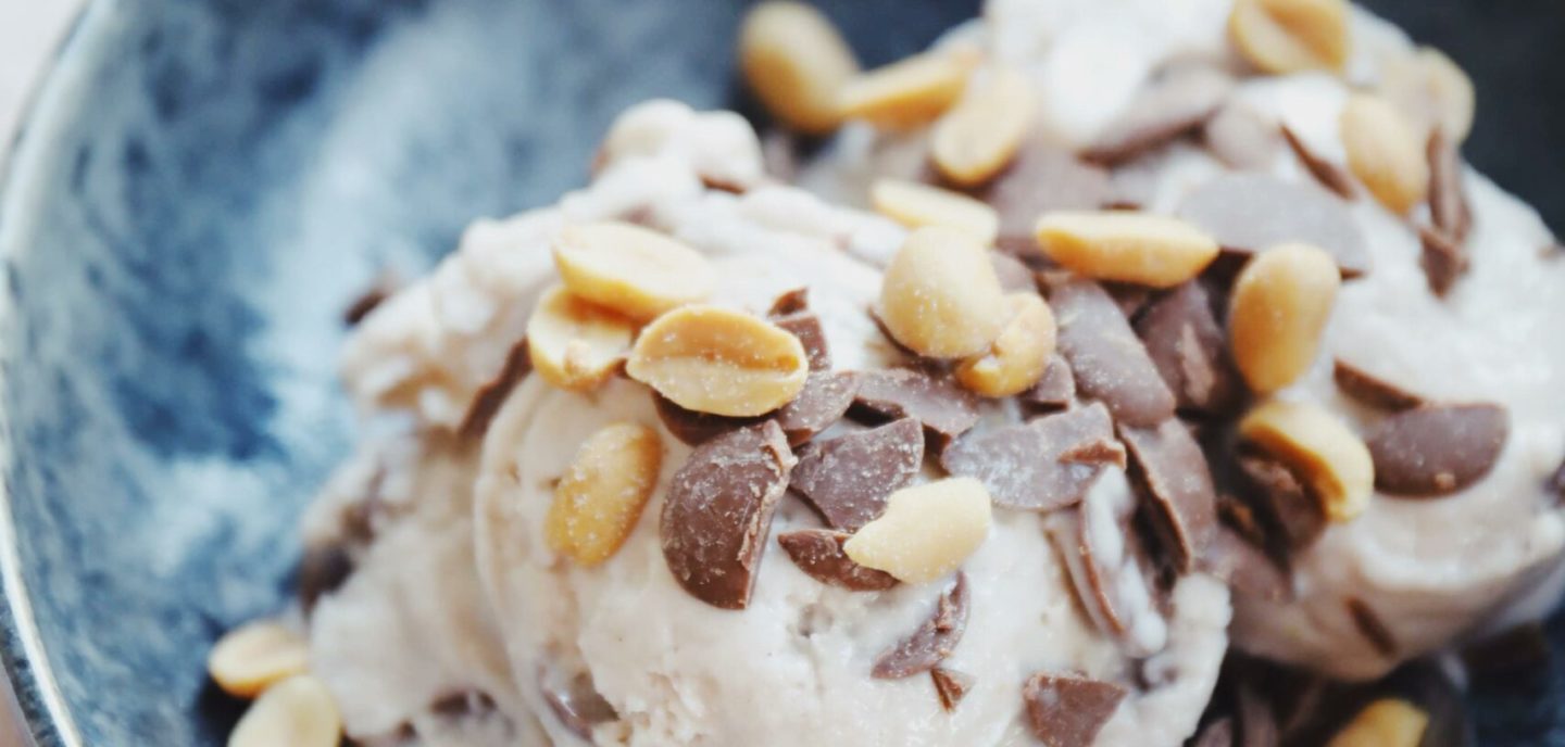 Cremet bananis med chokolade