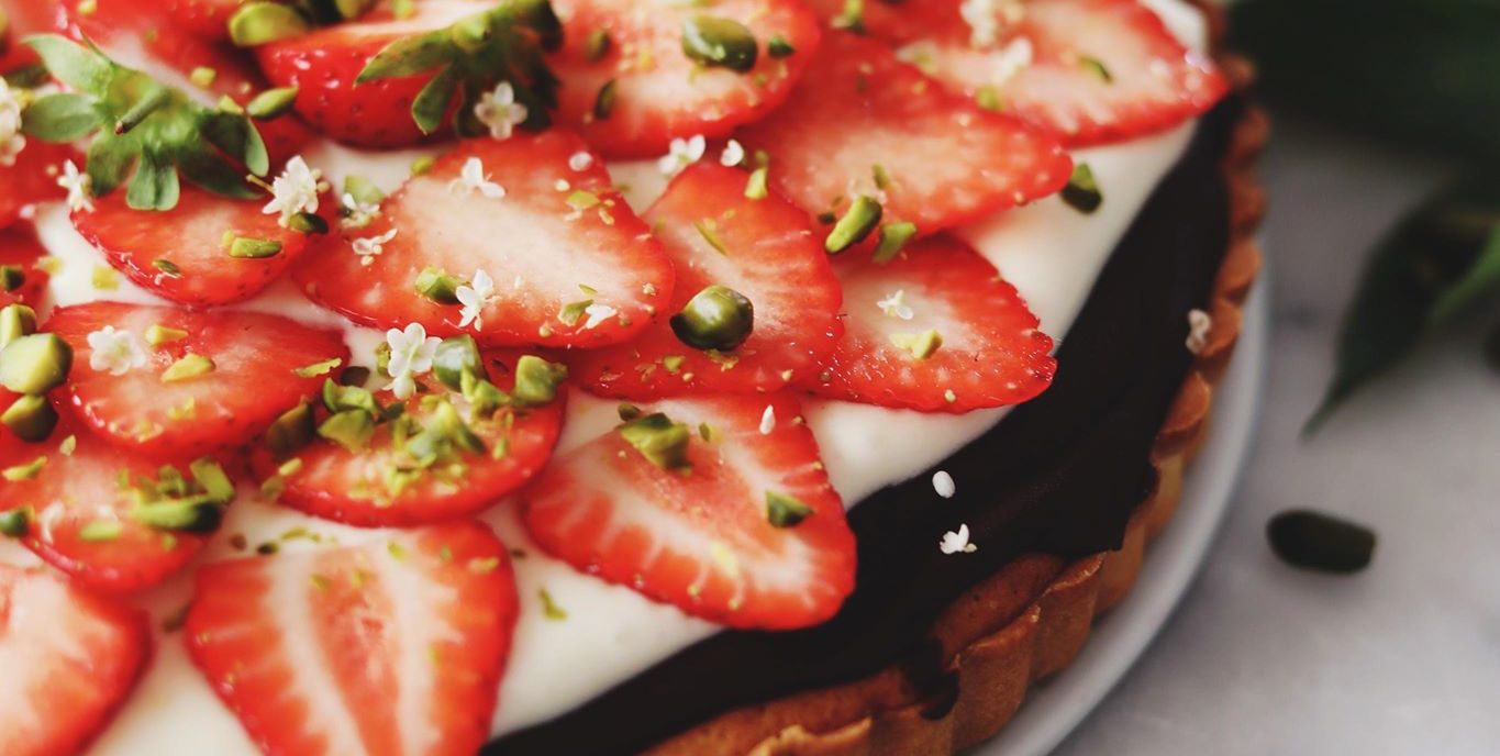 Den bedste jordbærtærte