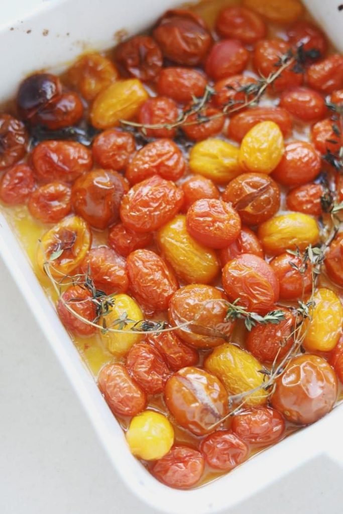 Fetadip med bagte tomater