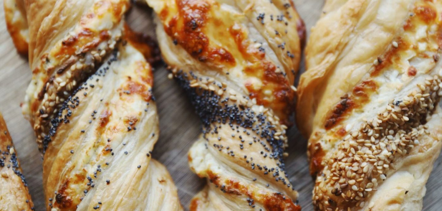 Frøsnappere med flødeost og oregano