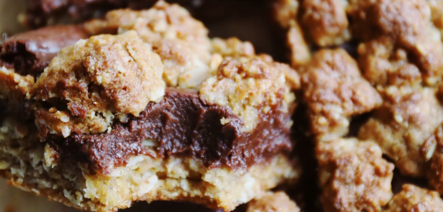 Fudge barer med havregryn