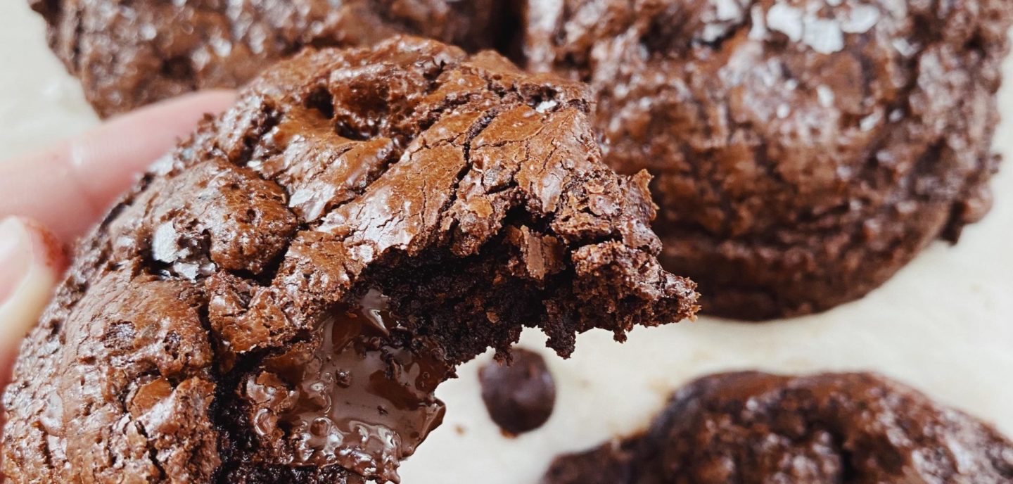 Glutenfri brownie cookies