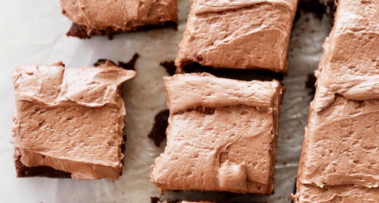 Glutenfri chokoladekage med den bedste chokolade smørcreme