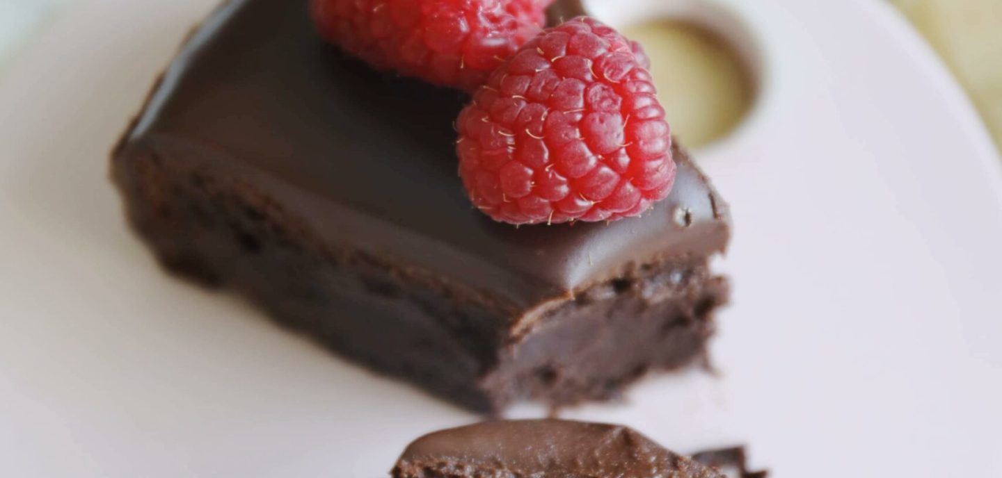 Glutenfri trøffelkage