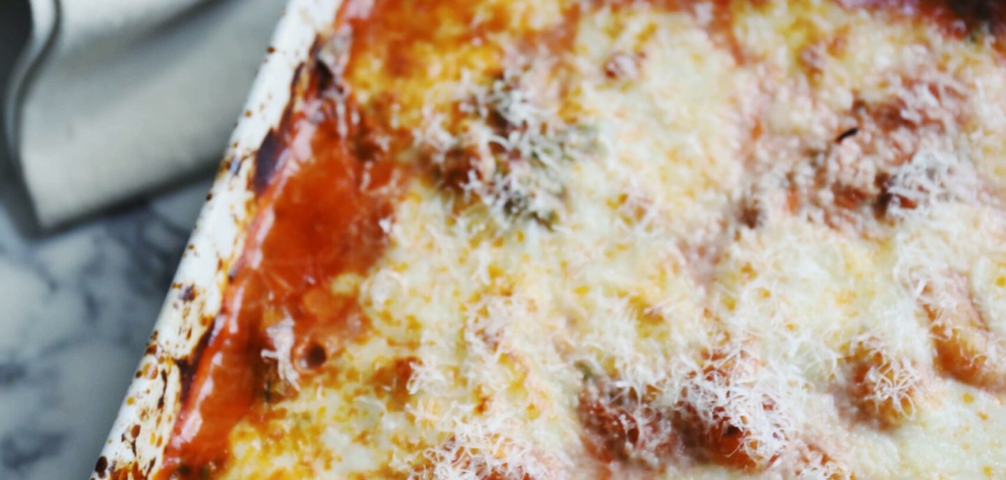 Gnocchi med tomatsauce og mozzarella