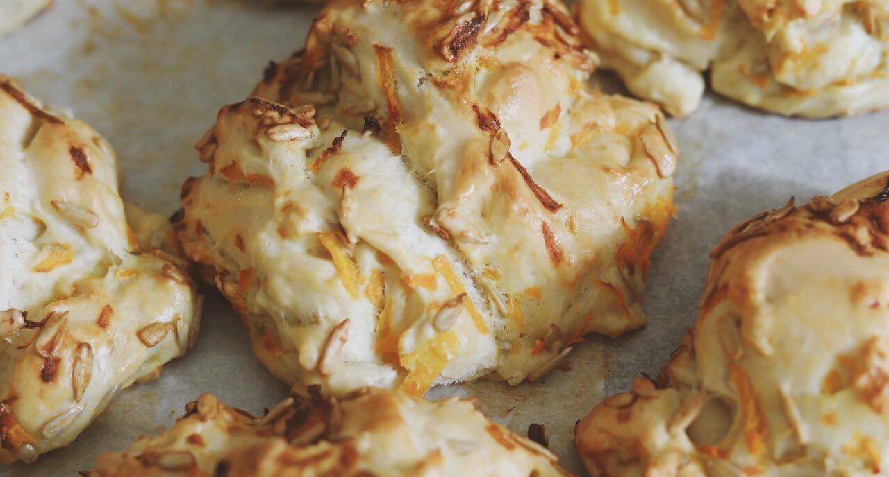 Gulerodsbrud med solsikkekerner