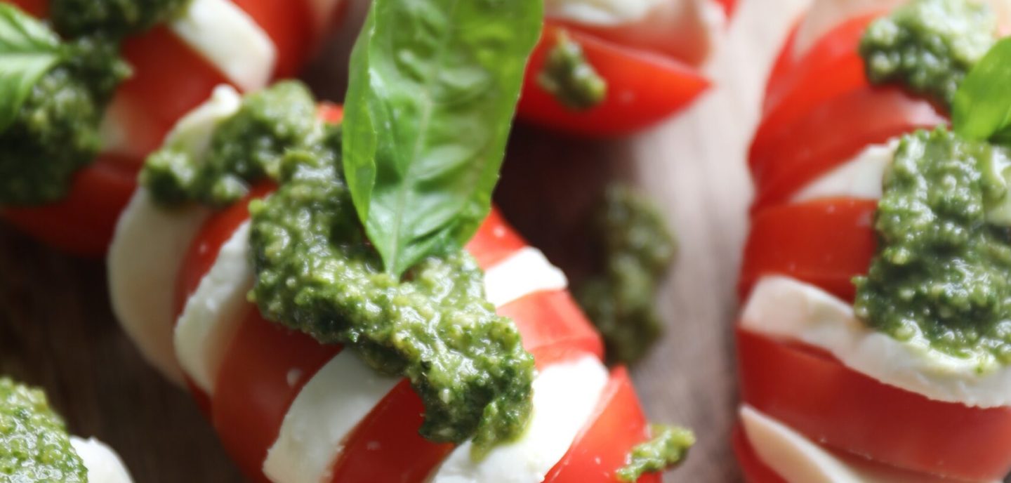 Hasselback caprese