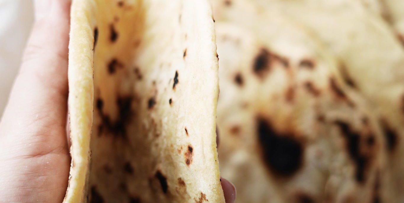 Hjemmebagte bløde tacos