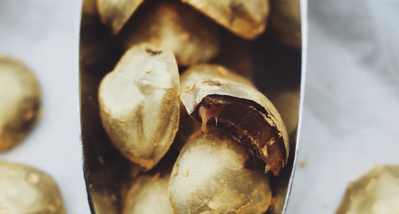 Hjemmelavede guldkarameller