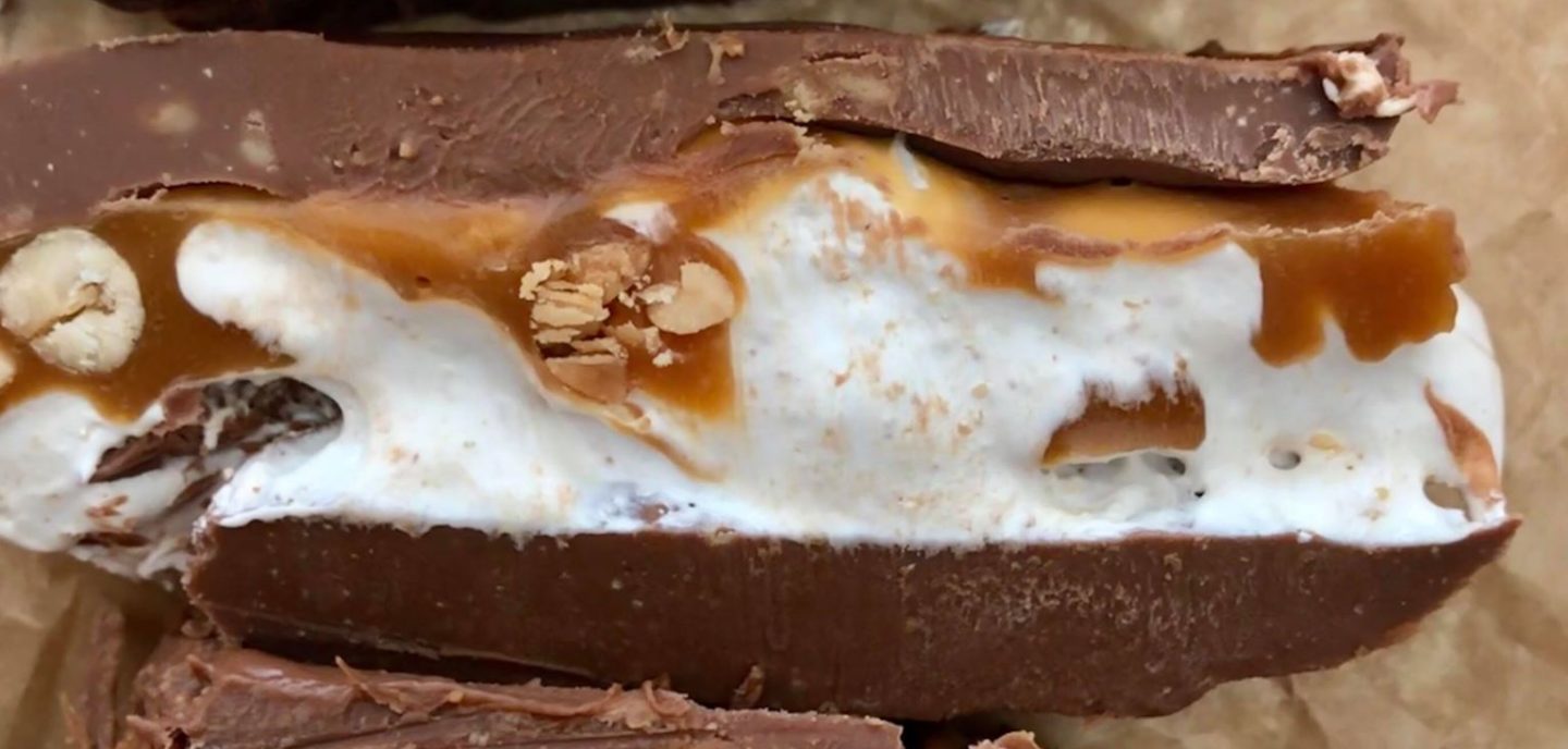 Hjemmelavet Snickers