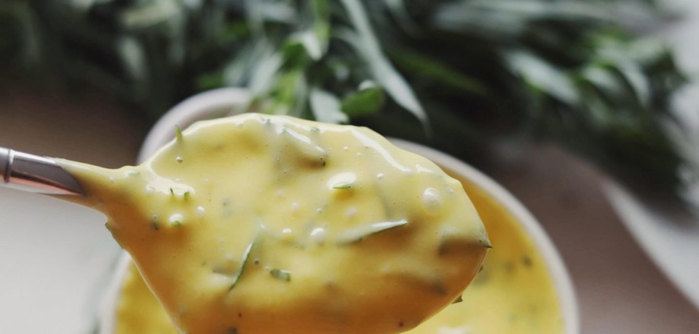 Hjemmelavet bearnaise sauce