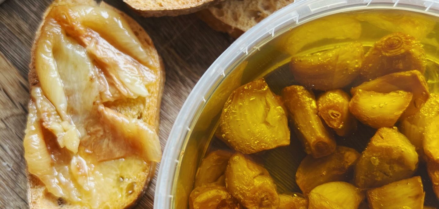 Hjemmelavet hvidløgsolie