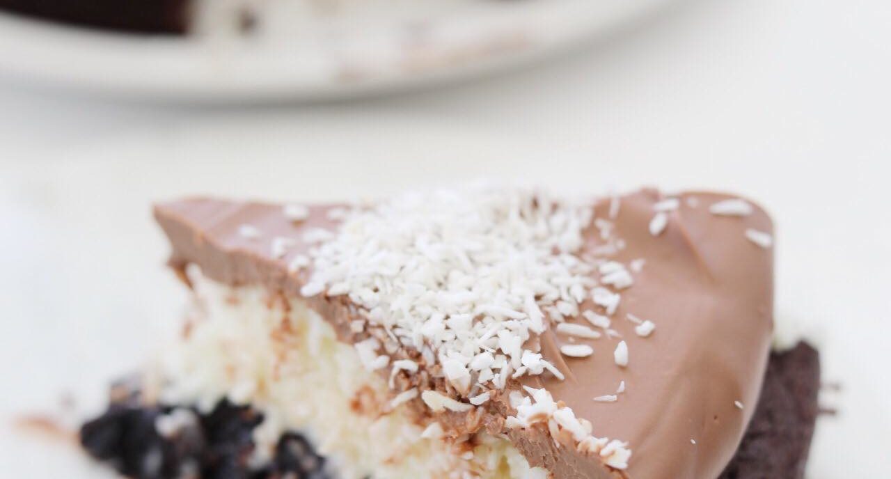 Kæmpe Bounty kladdkaka