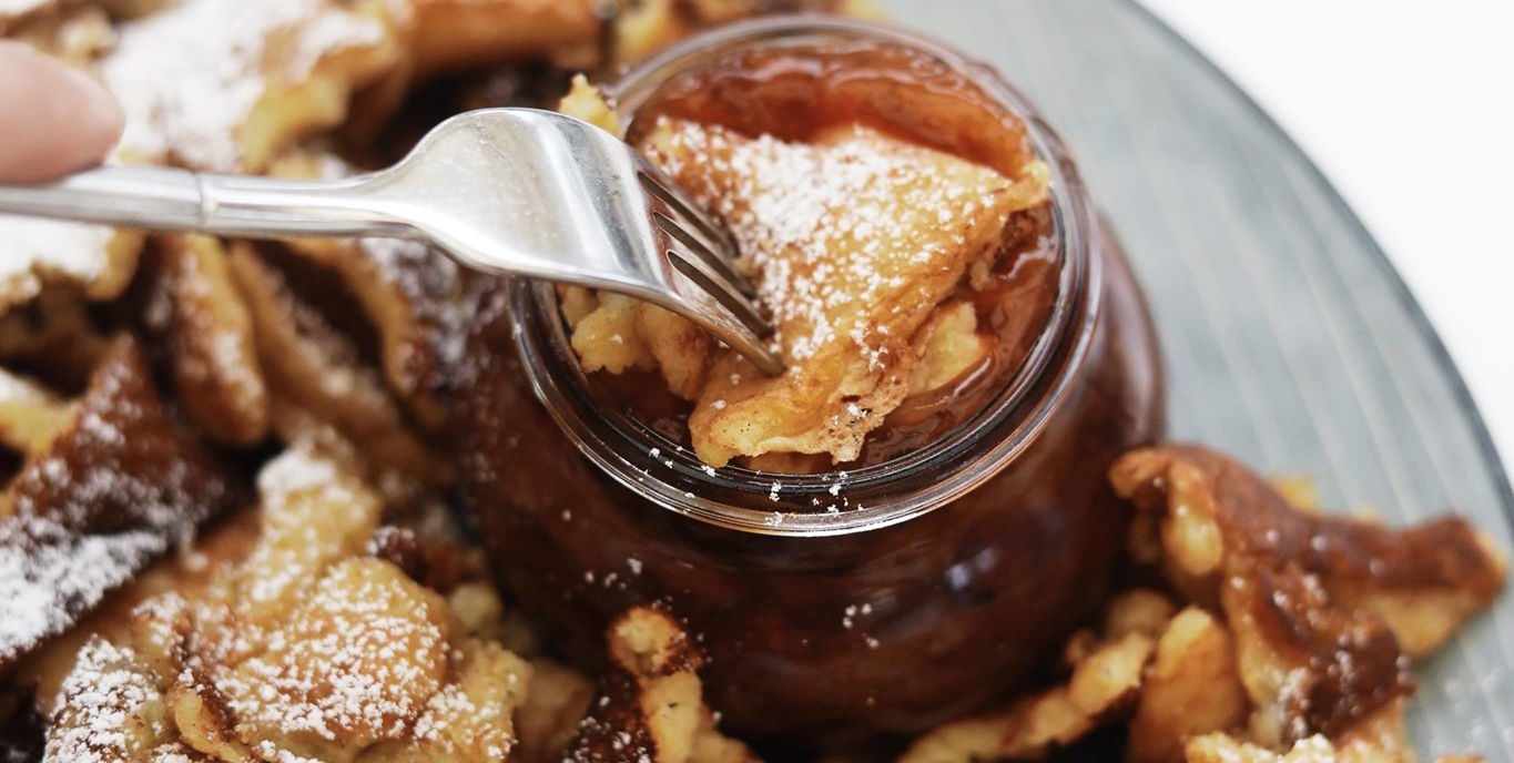 Kaiserschmarrn - Dessert af tykke pandekager