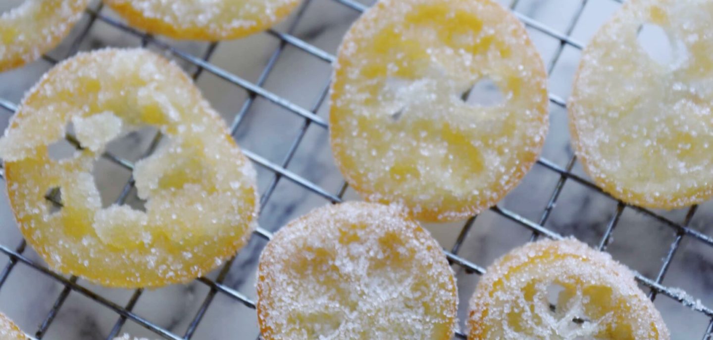 Kandiserede citronskiver