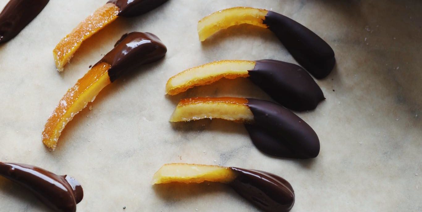 Kandiseret appelsinskal