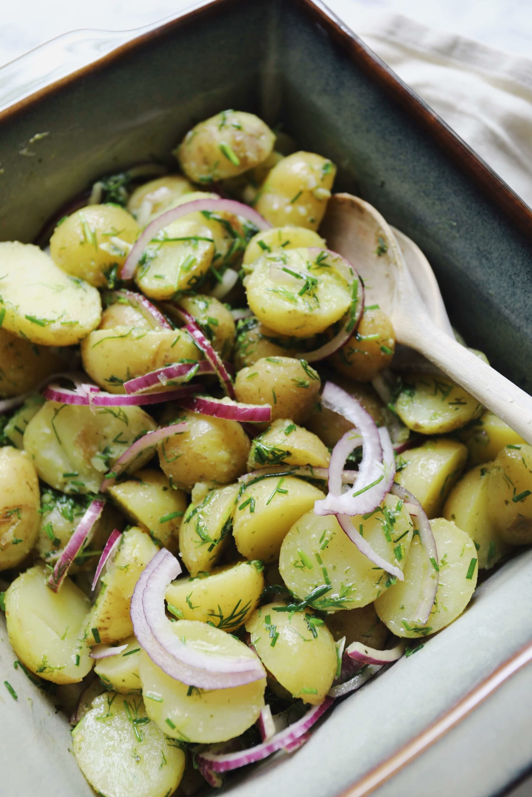 Kartoffelsalat med urter