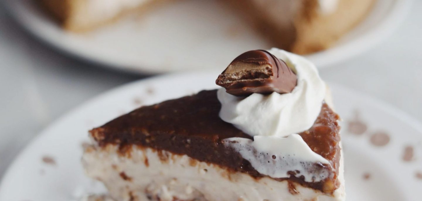 Kinder Bueno cheesecake