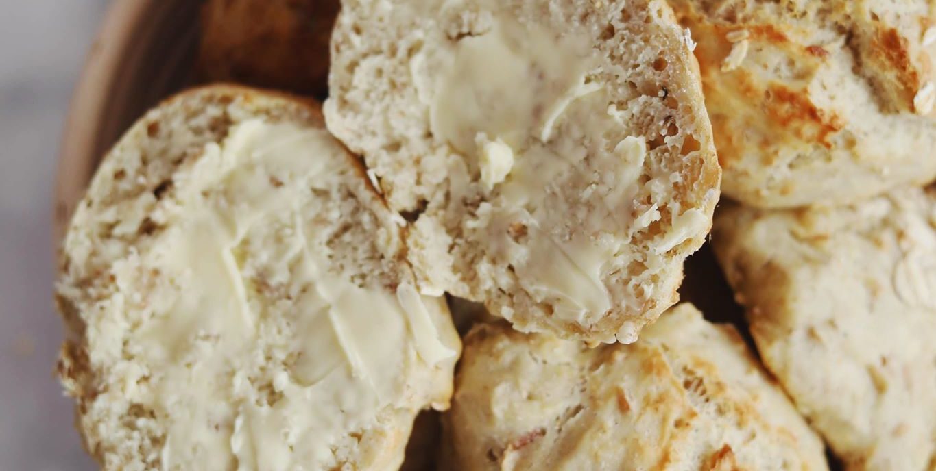 Koldhævede æbleboller