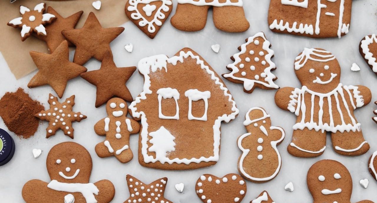 Lækre brunkagefigurer