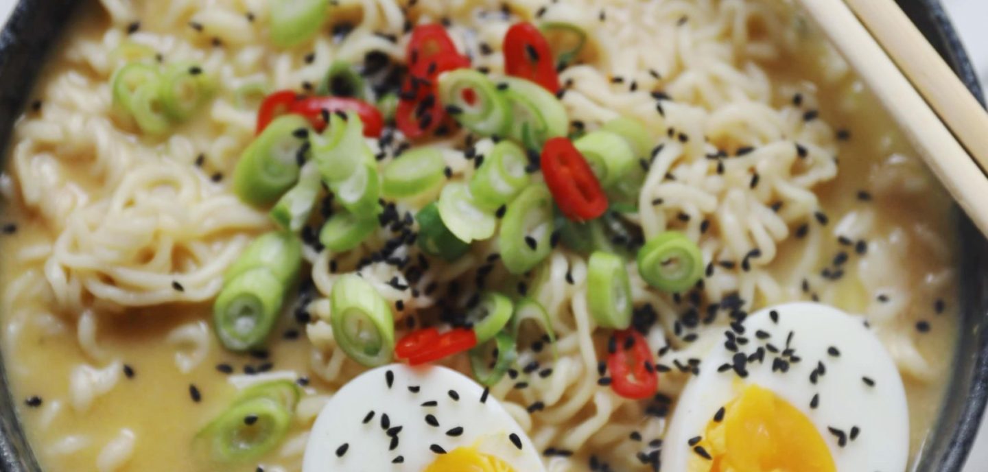 Luksus instant ramen nudler