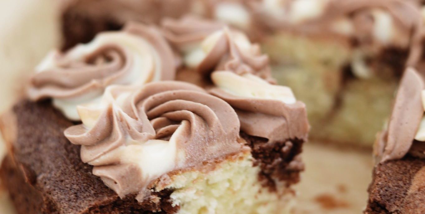 Marmorkage med smørcreme