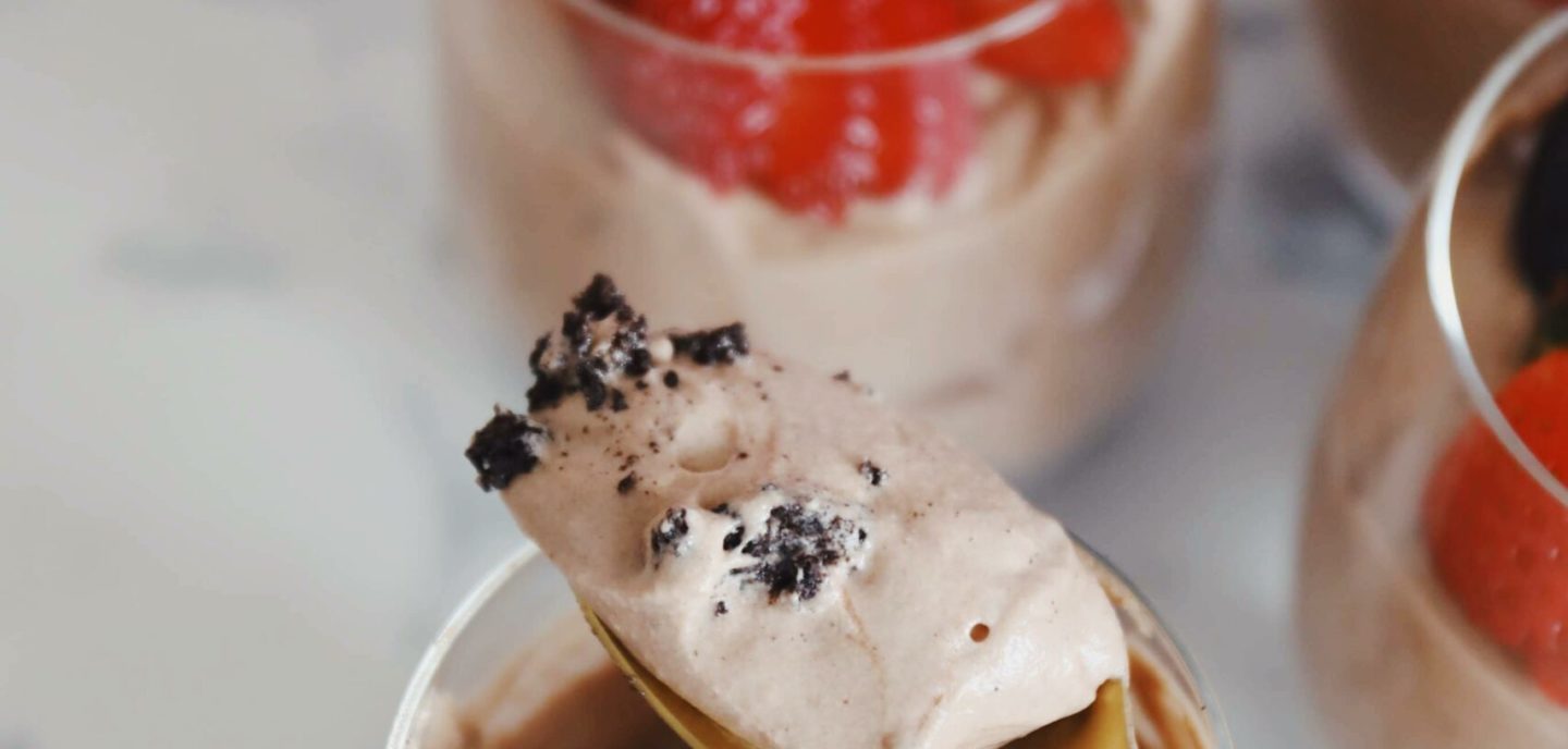 Nutella mousse med Oreo