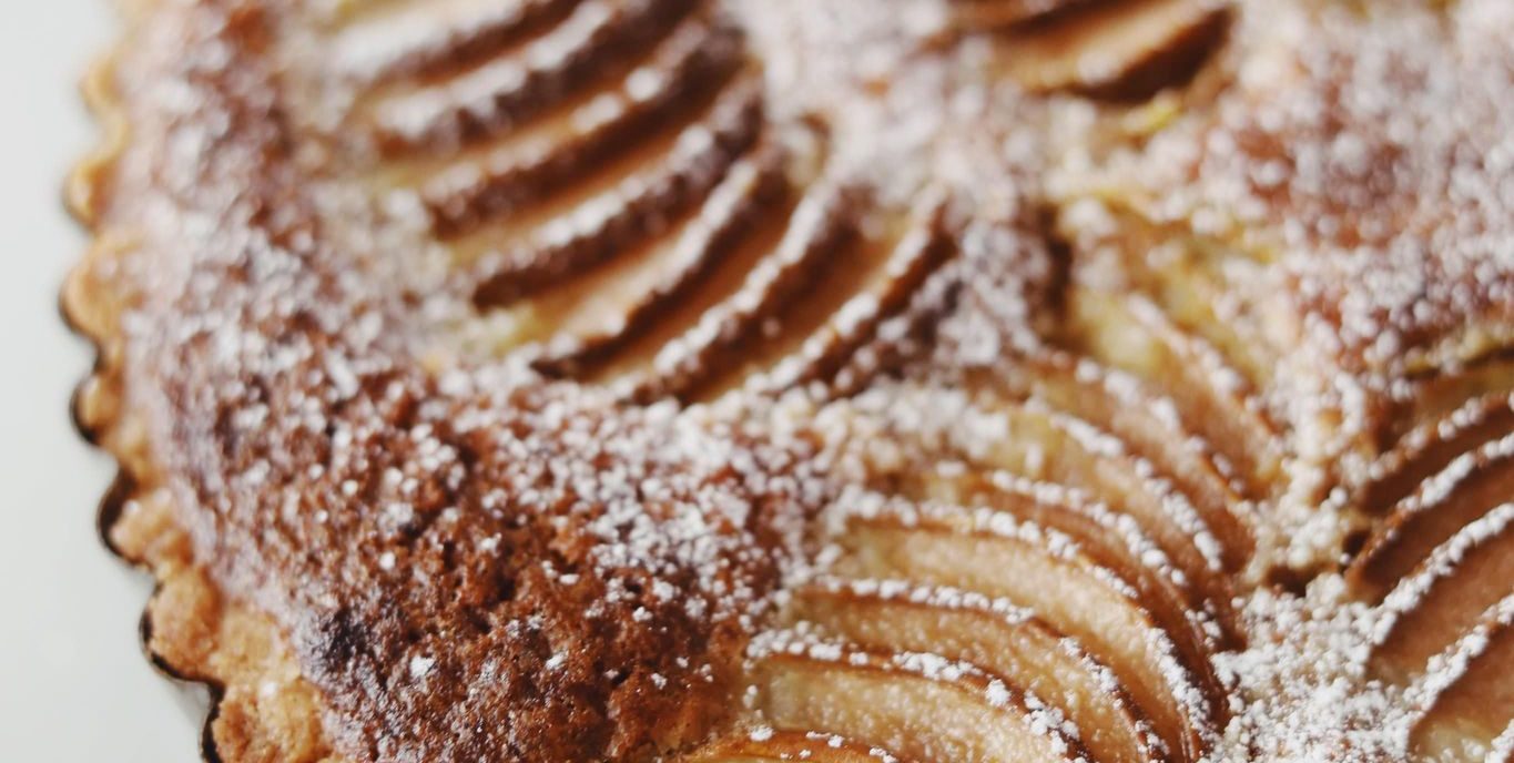 Pæretærte med frangipane