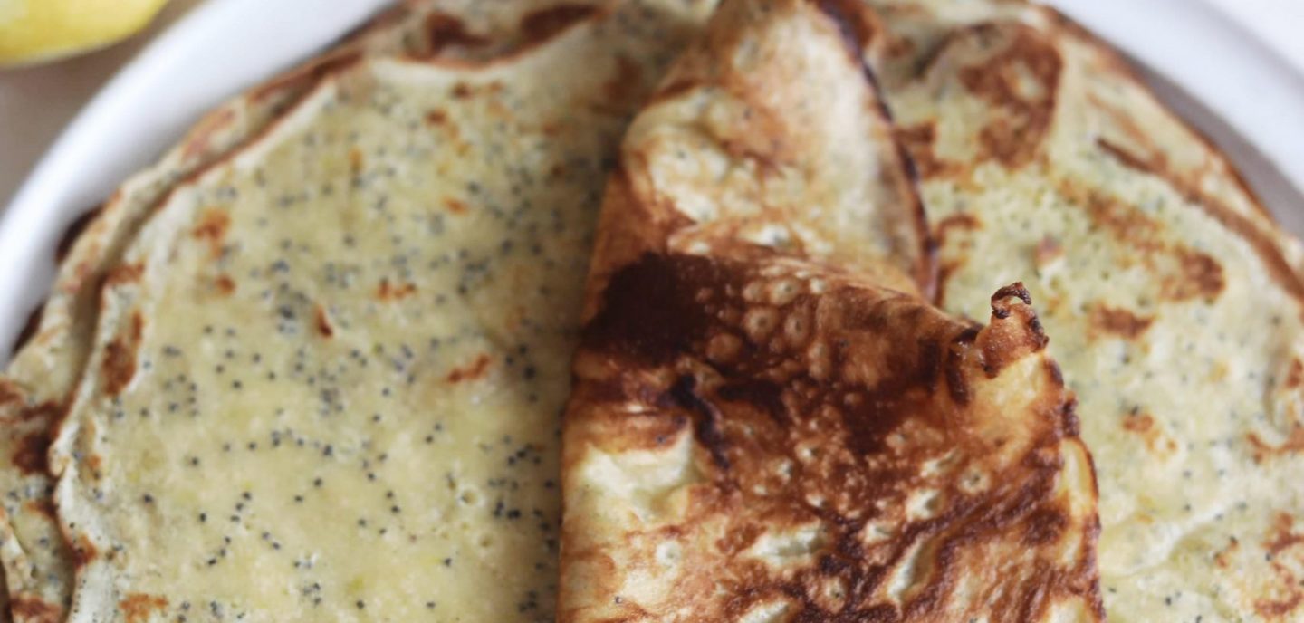 Pandekager med citron og birkes