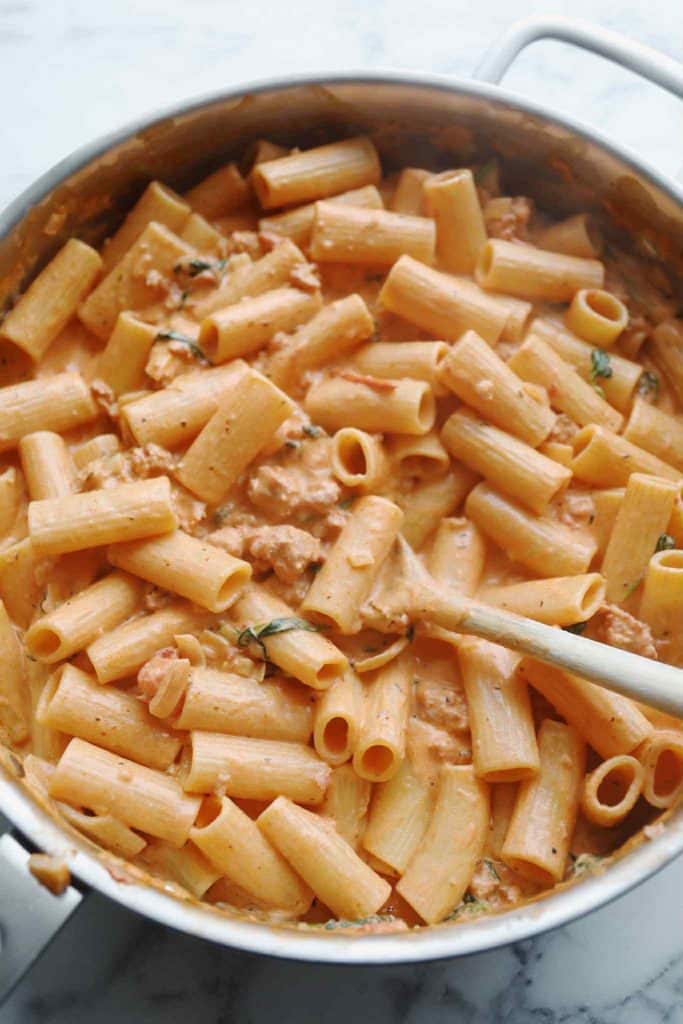 Pasta med salsiccia