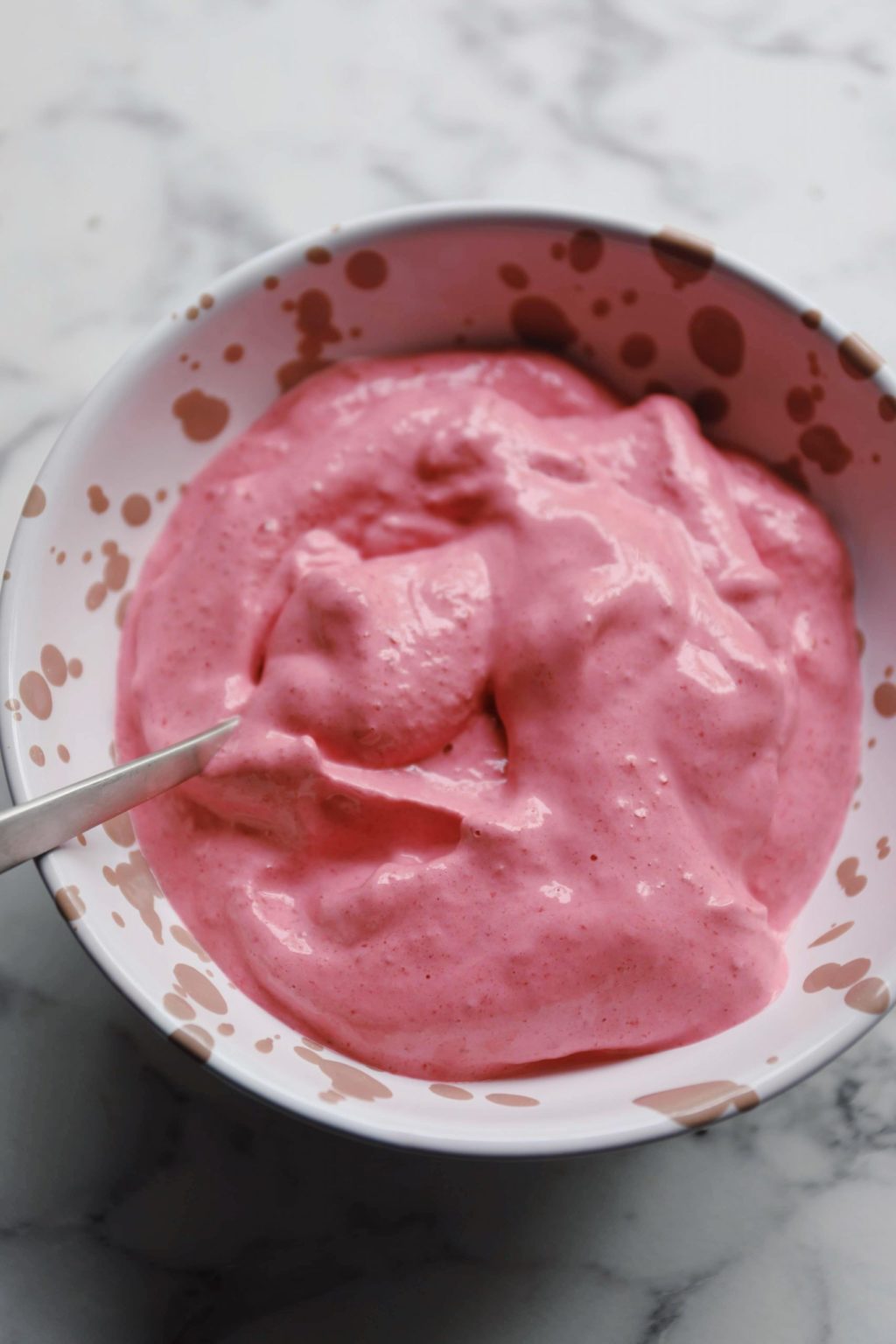 Proteinfluff med kun 3 ingredienser (bærskum) Proteinfluff