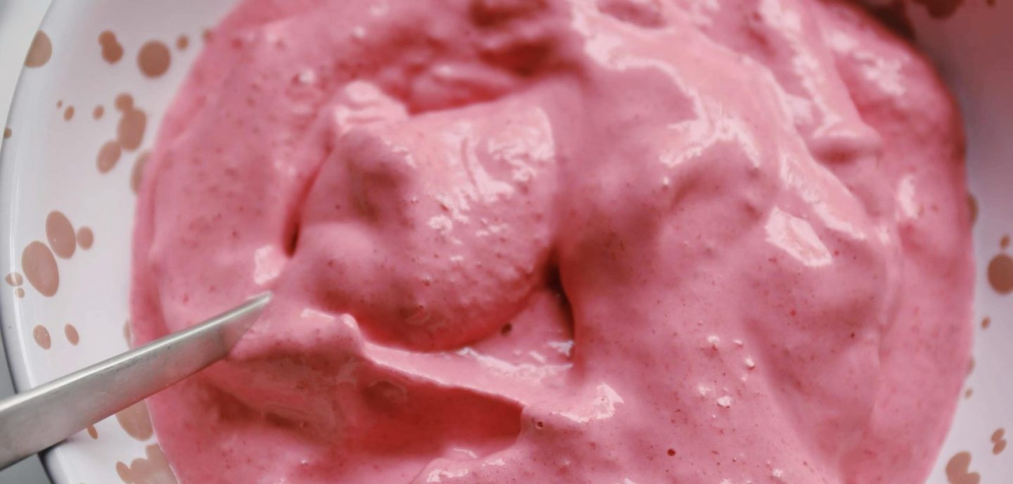 Protein-fluff med kun 3 ingredienser (bærskum)