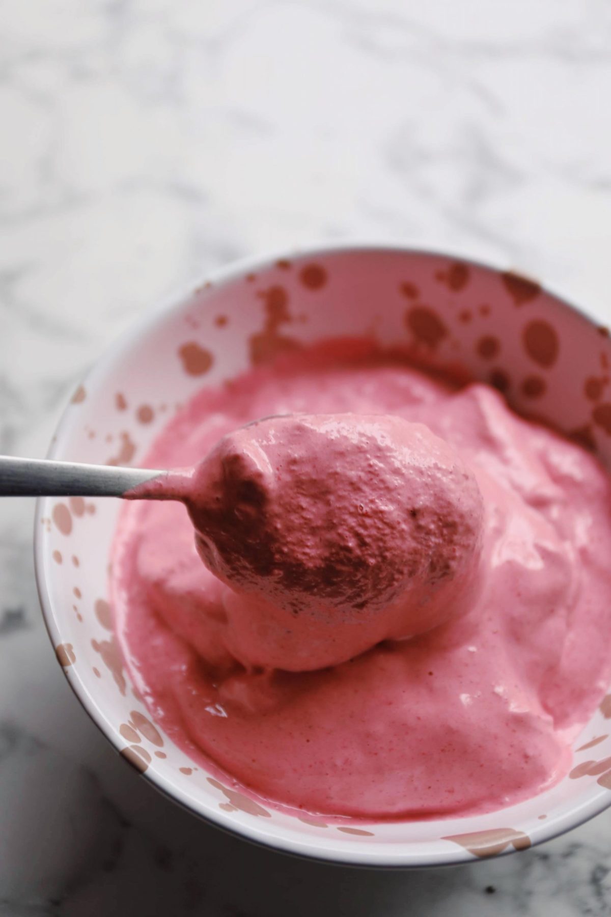 Proteinfluff med kun 3 ingredienser (bærskum) Proteinfluff