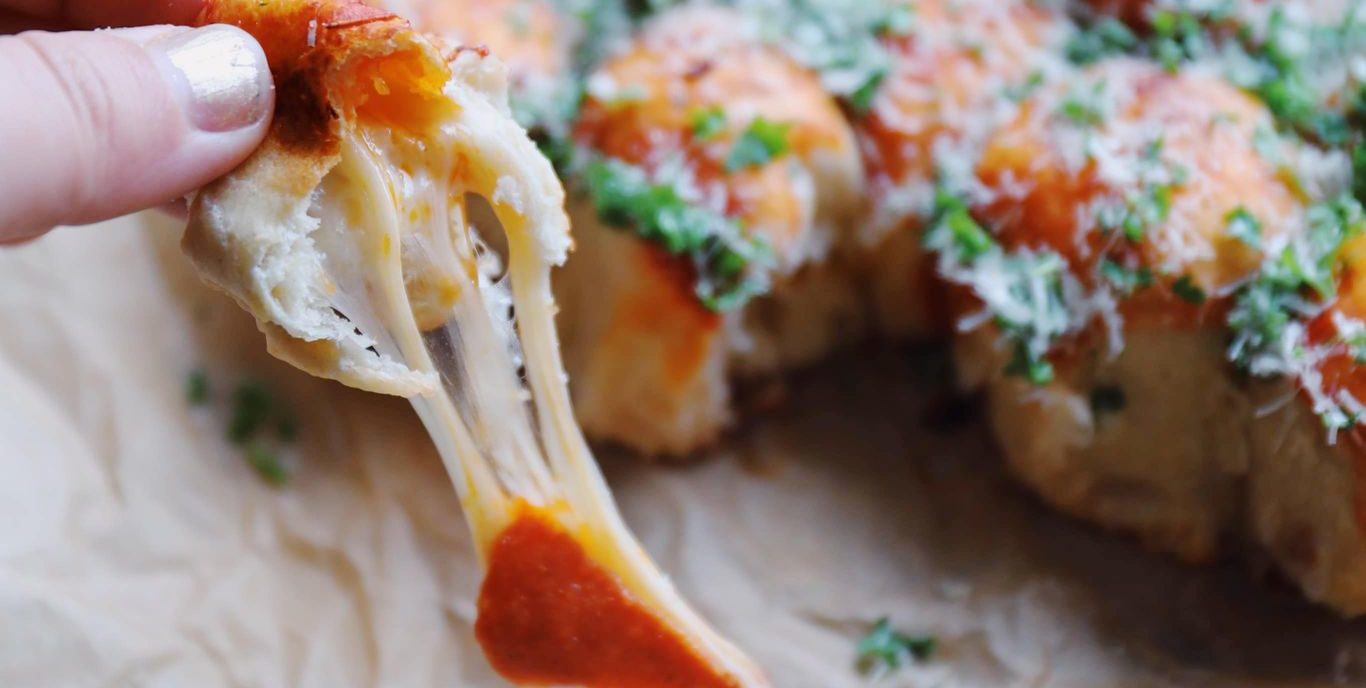 Pull apart pizzabrød
