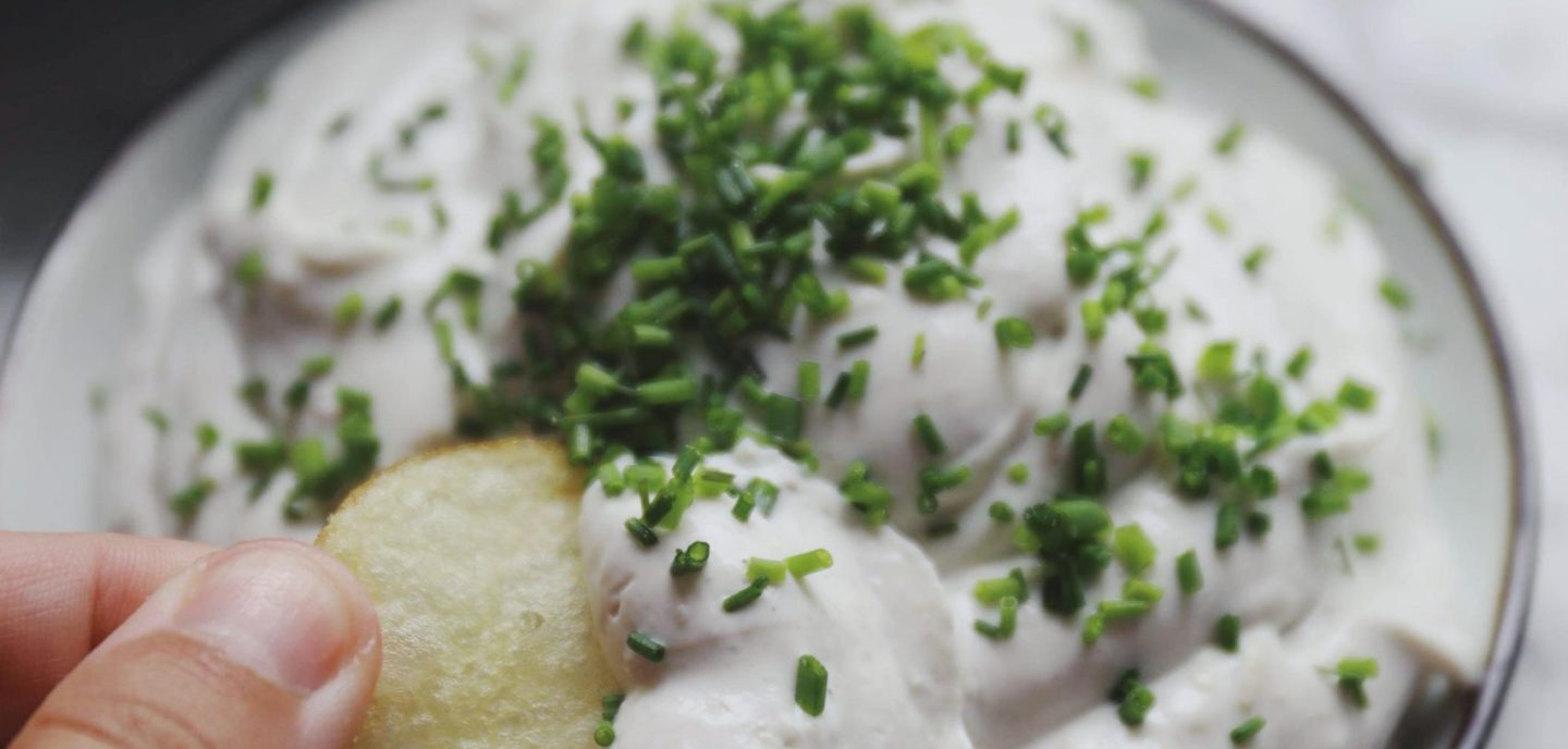 Ricottacreme med trøffel (luksus dip)