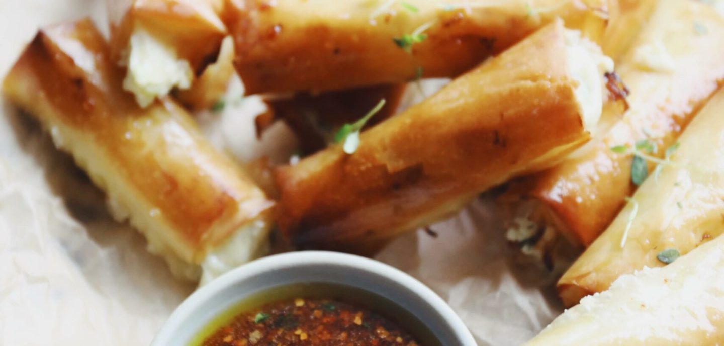 Sigara böregi - sprøde fetaruller med filodej