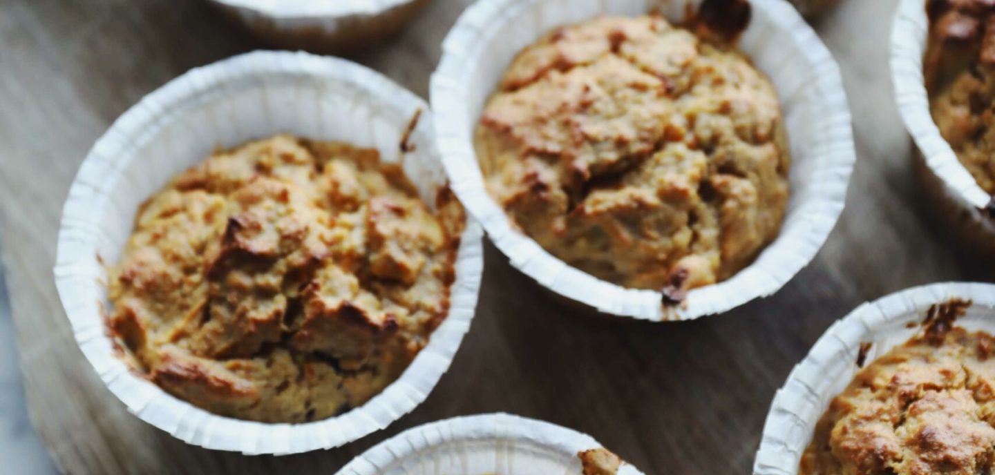 Sunde gulerodsmuffins