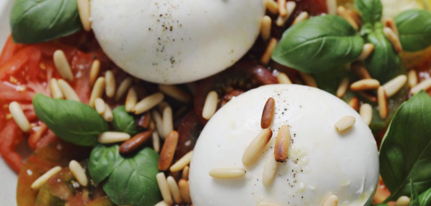 Tomatsalat med burrata