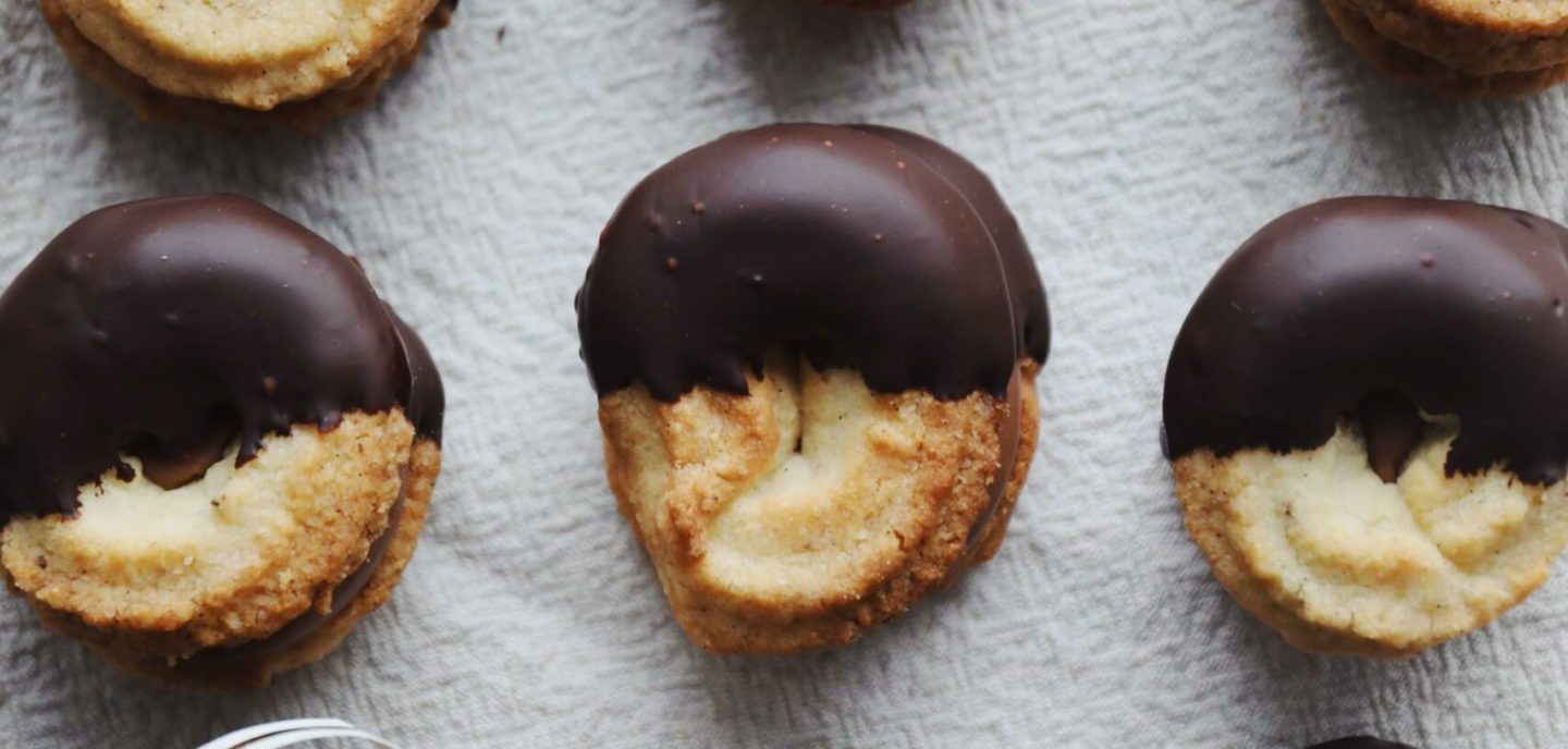 Vaniljekransesandwich