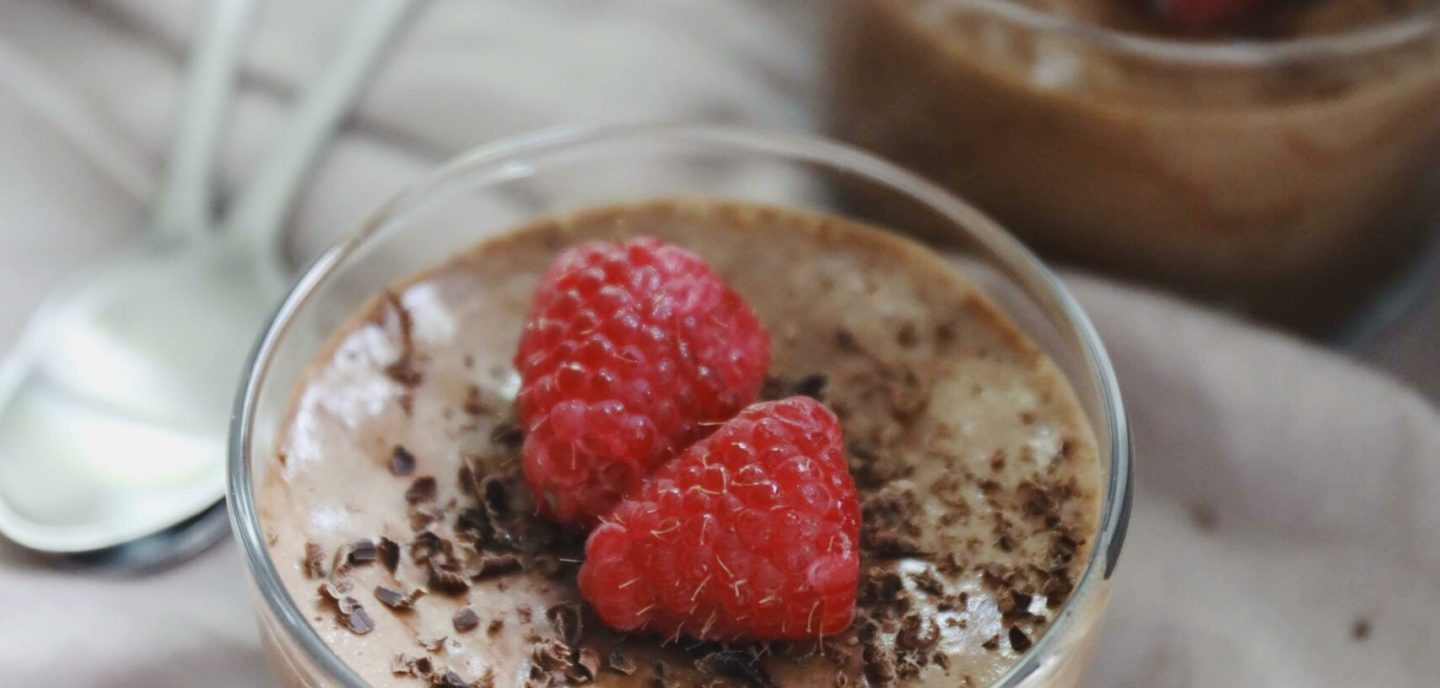 Vegansk chokolademousse