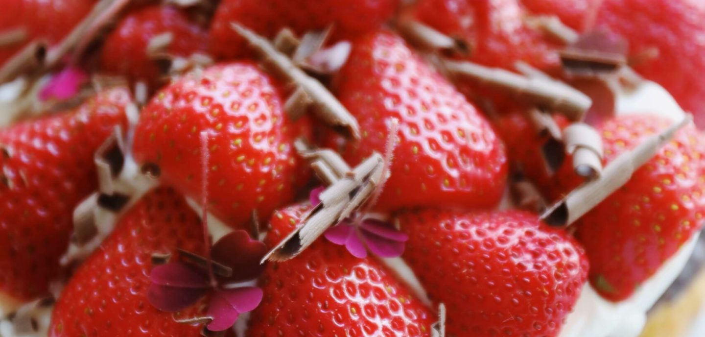 Verdens nemmeste jordbærtærte